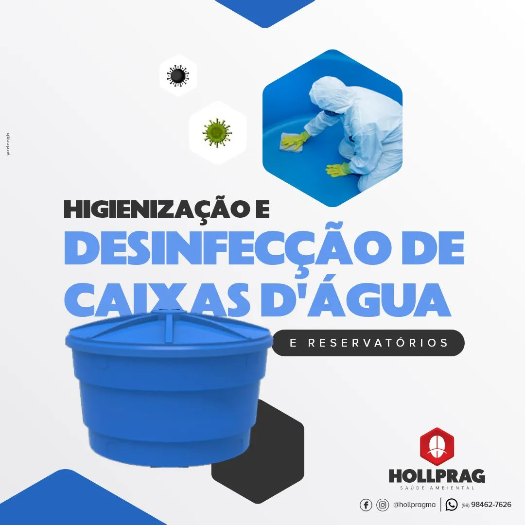 Higienização de Reservatórios